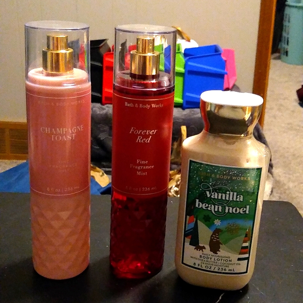 NEW perfume and lotion